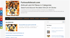 Desktop Screenshot of furiousairbrush.com