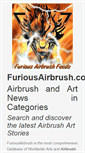 Mobile Screenshot of furiousairbrush.com